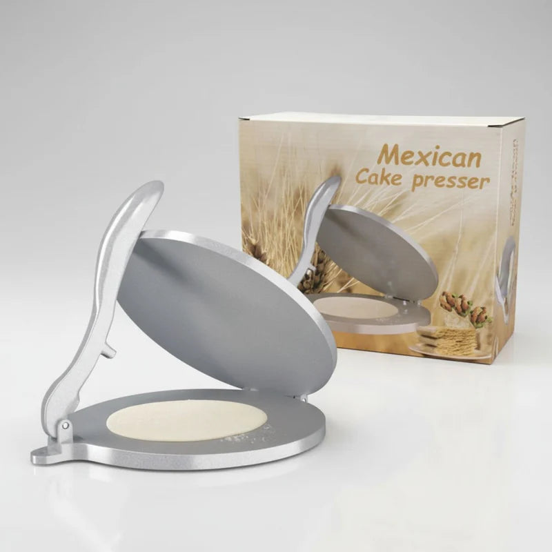 Prensa Para Tortillas De Aluminio 7.7” (19.5Cm). Tortillera Pataconera TU429 Selecto