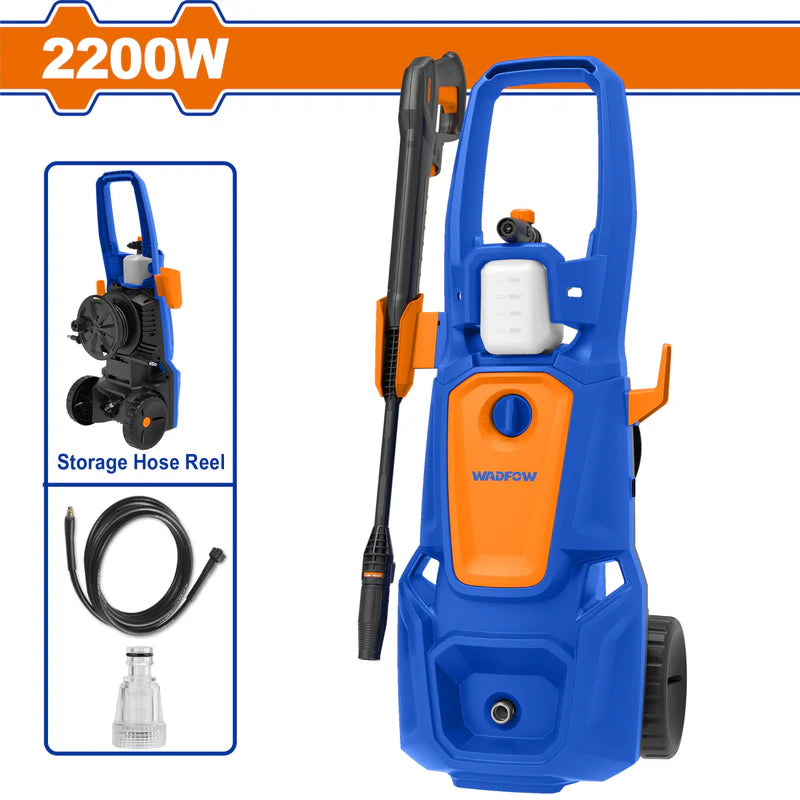 Hidrolavadora De Alta Presión. 6.8L. 110-120V~60Hz. Potencia 220W. Presión Max. 160Bar (2320PSI) Wadfow UWHP3A22 WADFOW