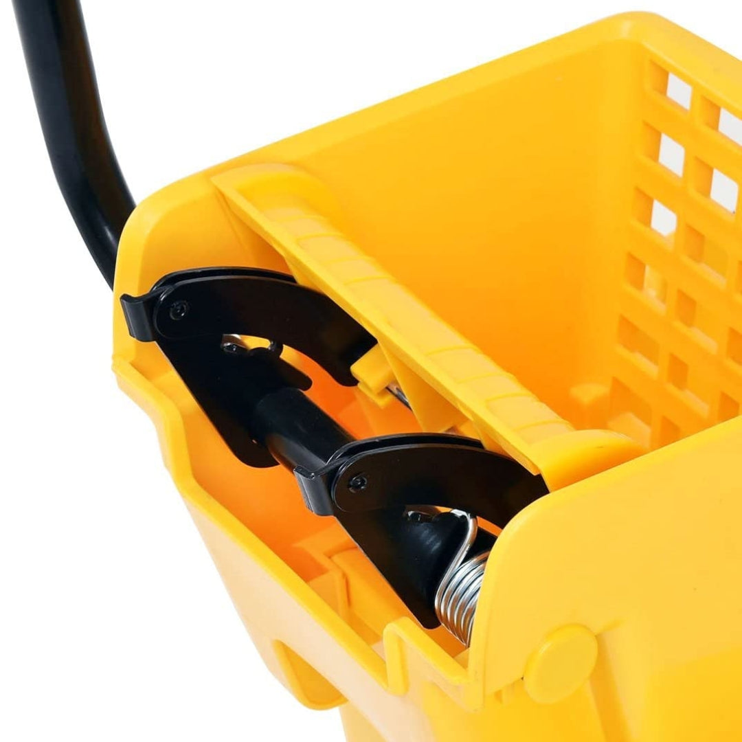 Carrito de Trapeador de 36 Litros con Exprimidor SLTO-25-36L