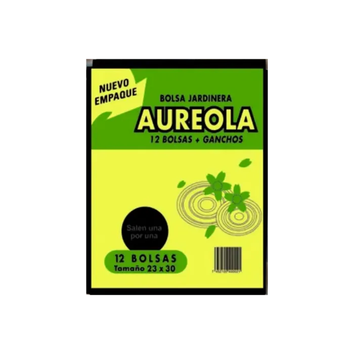 Bolsa de Basura Negro 23x30 Aurora en Caja o en Paquete Aurora