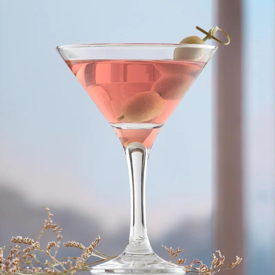 Set de 6 Copas Misket para Martini 6oz Vidrio LV-MIS586F LAV LAV