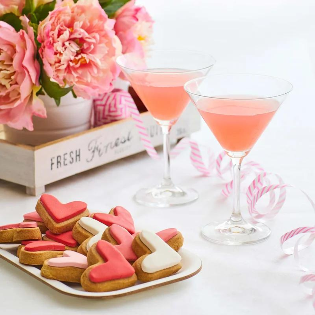 Set de 6 Copas Misket para Martini 6oz Vidrio LV-MIS586F LAV