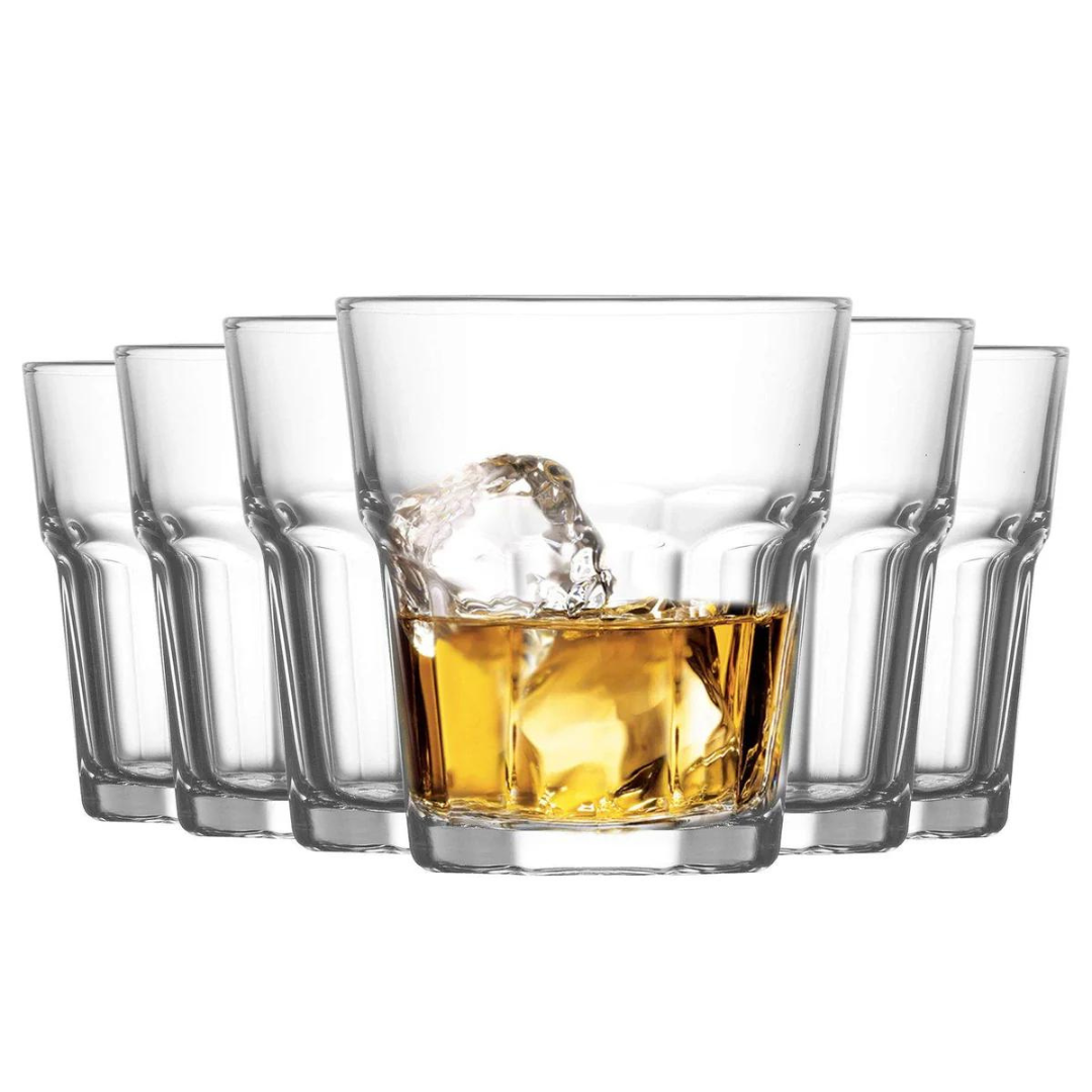 Set de 6 Vasos Aras de Whisky 10-1/4oz Vidrio LV-ARA233F LAV LAV