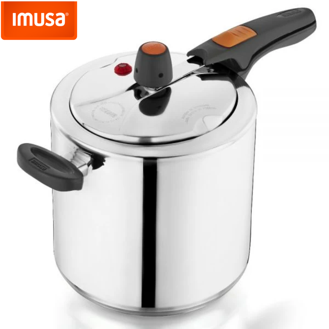 Olla de Presión de Aluminio 6 Litros Imusa 0305300 IMUSA