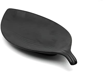 Plato de Melamina Color Negro 81434 Selecto