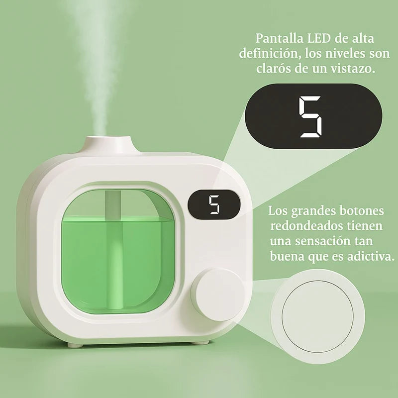 Difusor Aromas De Aceites Esenciales (Incluye Esencia De Jazmín 50Ml). Dispensador De Fragancia Aromático. Ambientador. Aromaterapia. AB1314