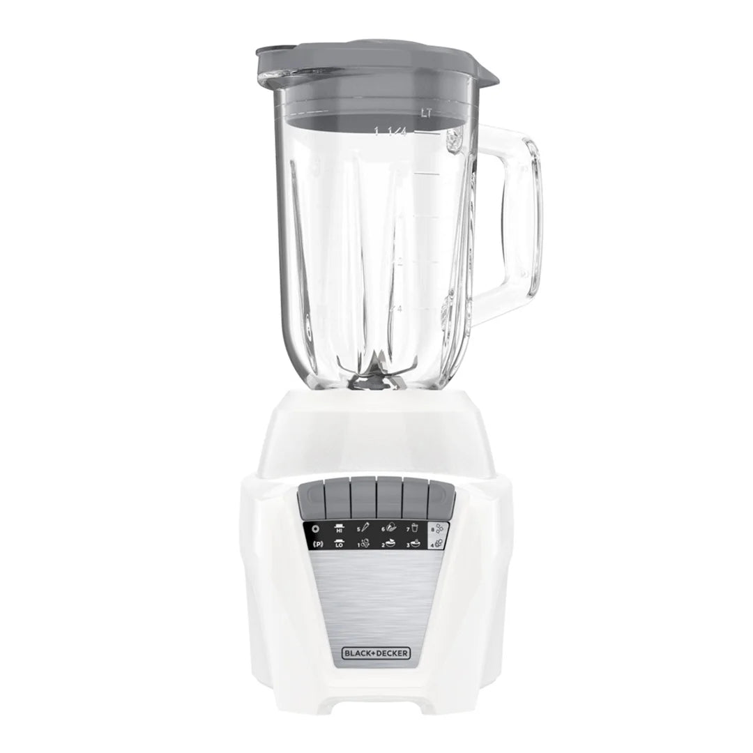 Licuadora Ice Crush Jarra de Vidrio 1.25L + Jarra de Plástico 1.6L 700W Black and Decker BL0876-3WDLA