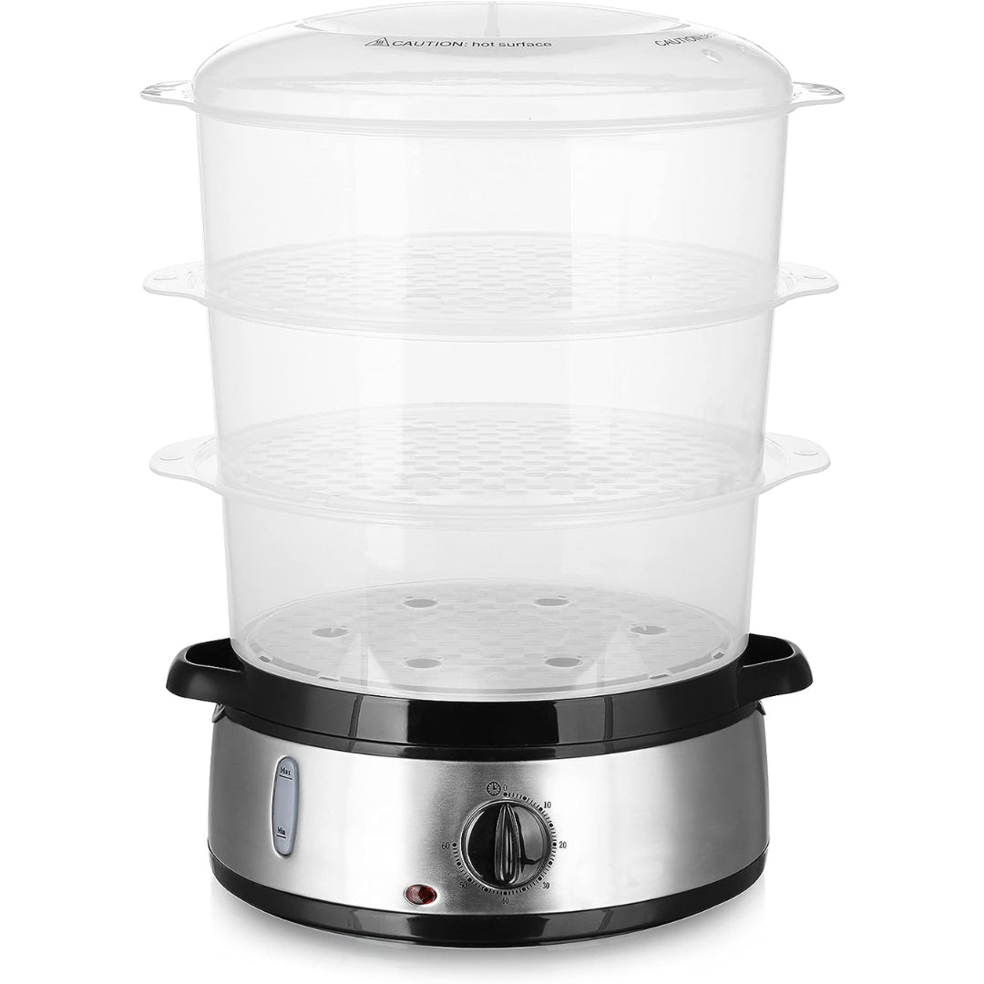 Vaporera Eléctrica de 9.0 Litros 3 Niveles LT-915 Lotus