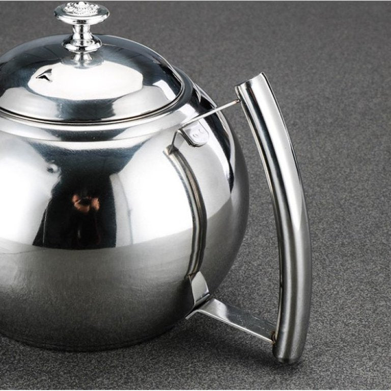 Tetera de Acero Inoxidable 2.0L 18cm Silver