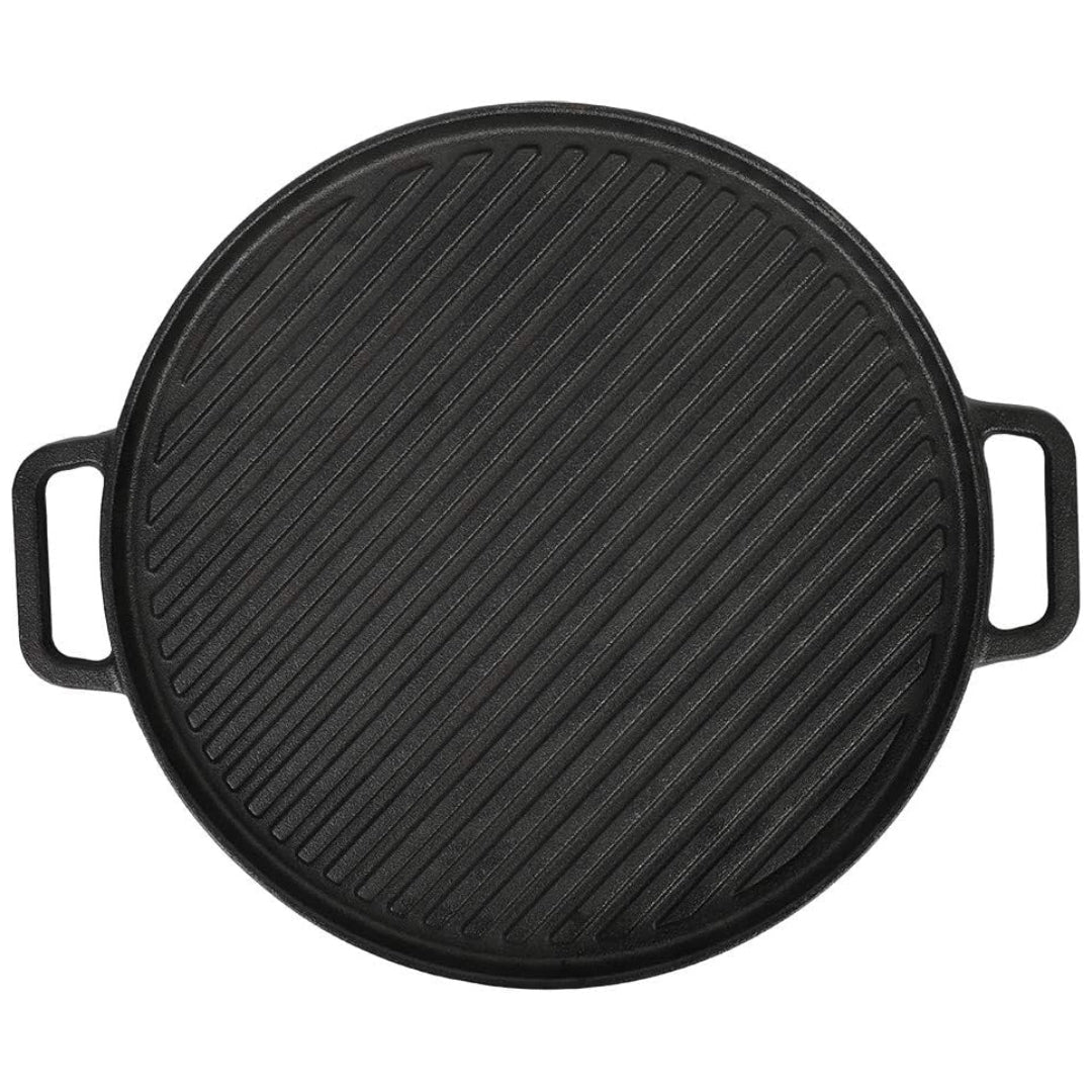 Parrilla Redondo de Hierro Fundido 31cm EP-DC31CM