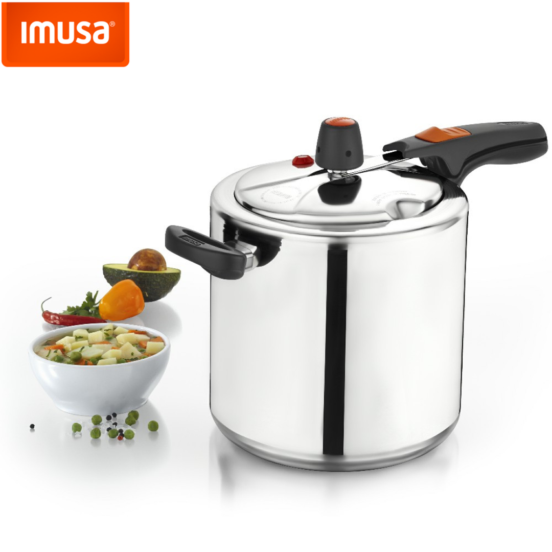 Olla de Presión de Aluminio 6 Litros Imusa 0305300 IMUSA