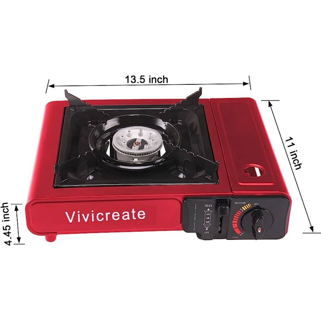 Estufa Portátil de Gas de Butano con Estuche BDZ-153-KS01