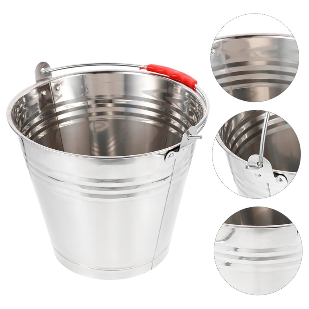 Balde de Acero Inoxidable 26cm 85700 Cubetazo. Selecto