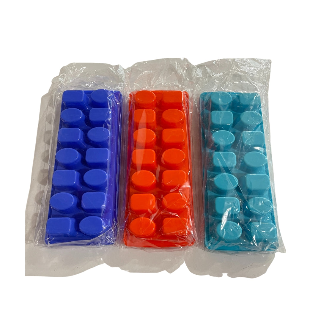 Set de 2 Piezas de Molde de Hielo 14 Cubos PolinPlast T0058100T Selecto