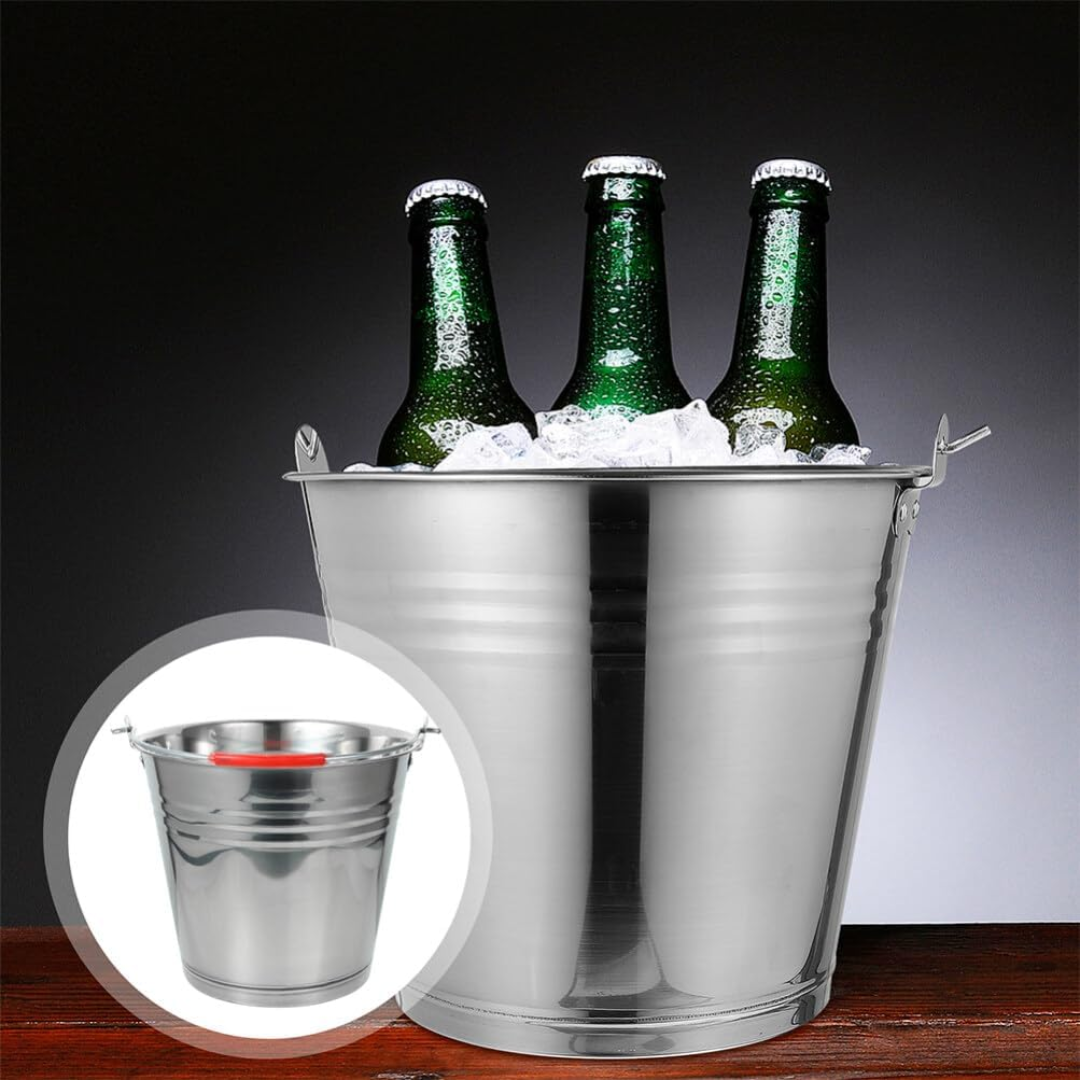 Balde de Acero Inoxidable 26cm 85700 Cubetazo. Selecto