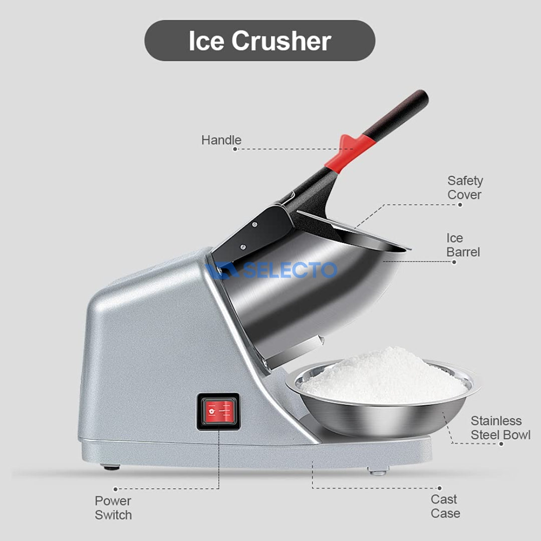 Triturador de Hielo Eléctrico 110V/60HZ Lotus LT-9818 Raspado. LOTUS