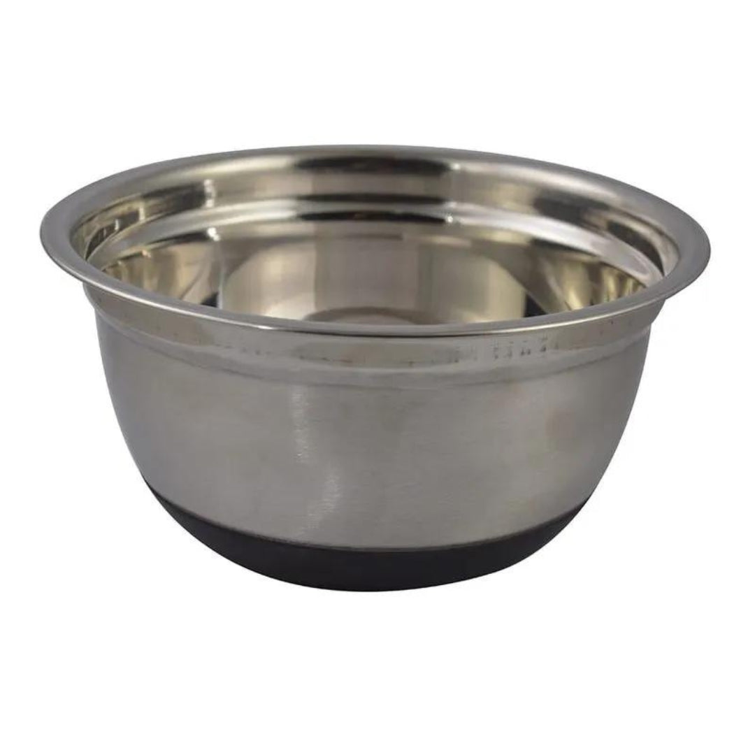 Bowl de Acero Inoxidable con Base Antideslizante 26cm GB-26CM Selecto