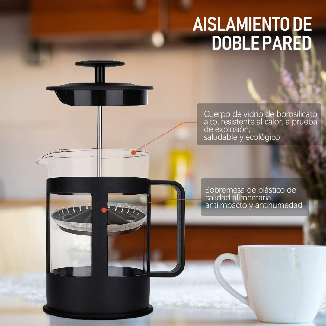 Prensa Francesa para Café con Filtro 800ml CP10243-800