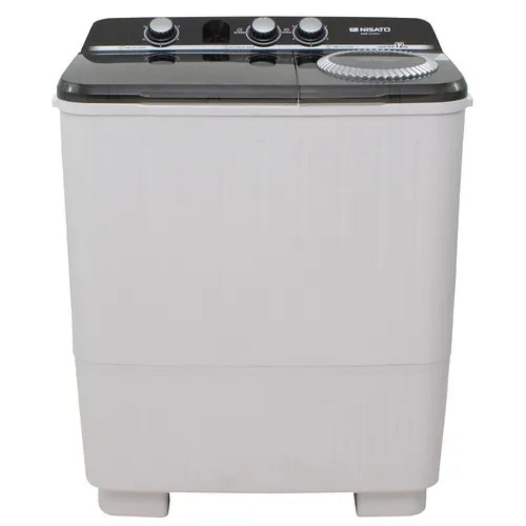 Lavadora Semi Automática con Bomba 12kg Nisato NWM-1210PXL NISATO