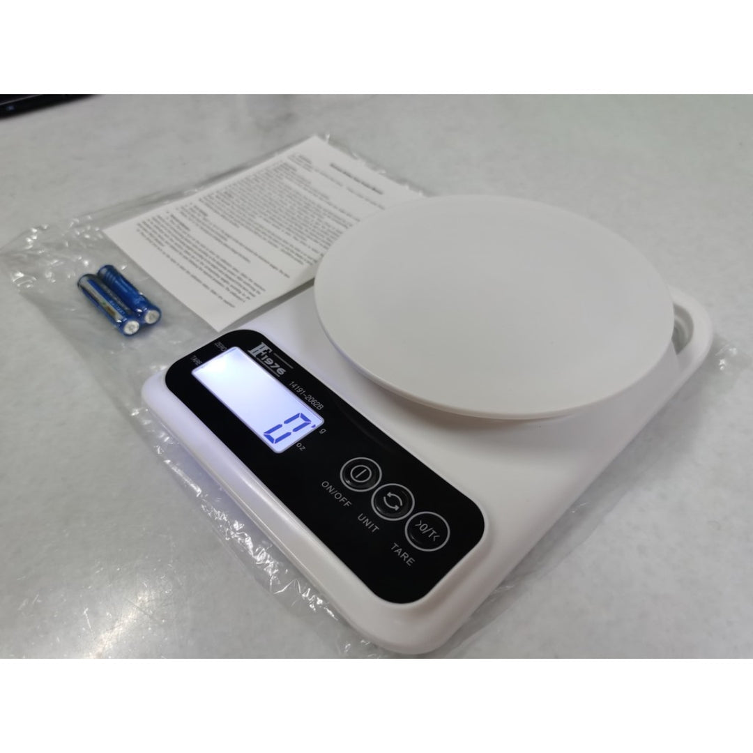 Balanza Digital de Onza y Gramos 7kg FF1976 14191-2062B Báscula. Pesa. Selecto