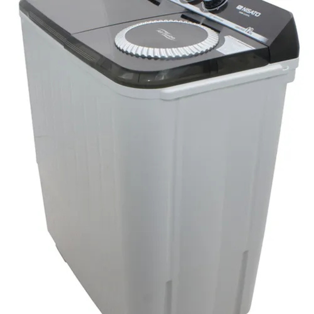 Lavadora Semi Automática con Bomba 12kg Nisato NWM-1210PXL NISATO