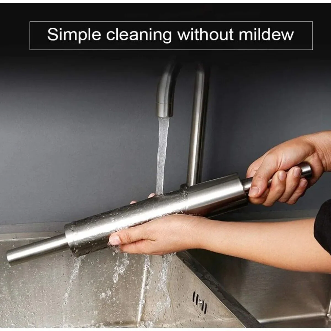 Rodillo de Acero Inoxidable 25cm 500403