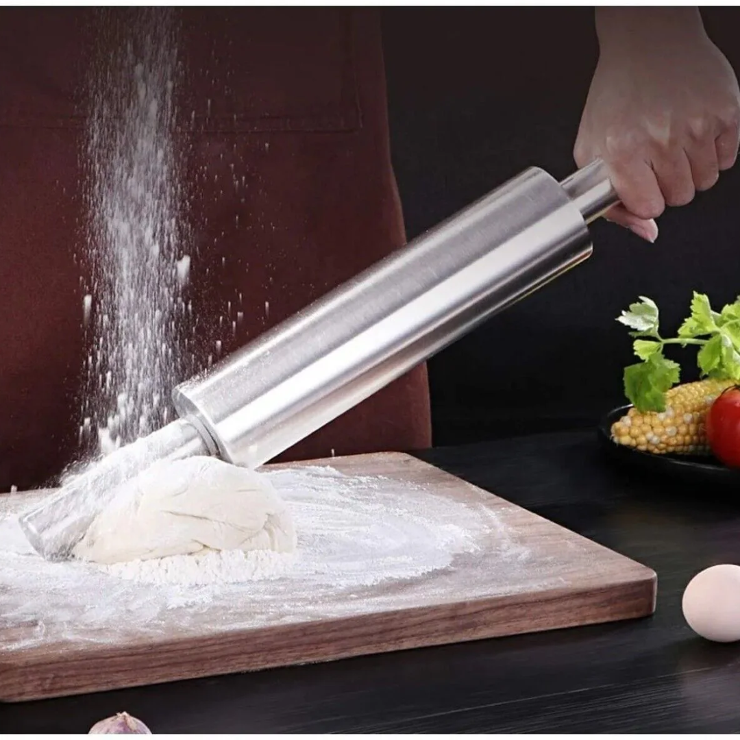 Rodillo de Acero Inoxidable 25cm 500403