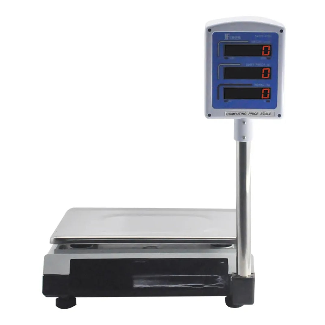 Balanza Digital de 40kg con Pantalla LED y Calculadora de Precio 14191-475F F1976 Báscula. Pesa. Selecto