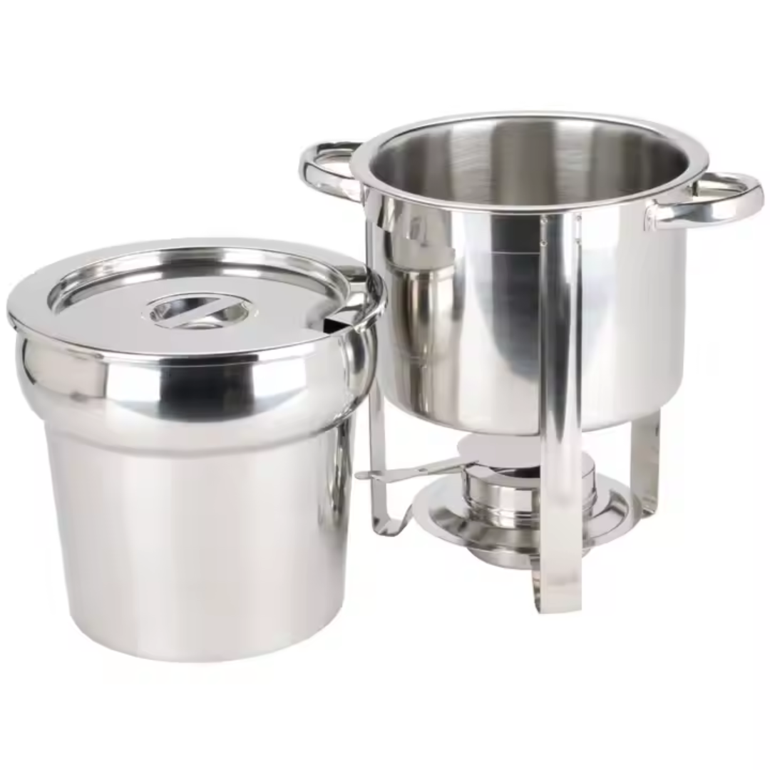 Chafing Dish Hotelero para Sopas de Acero Inoxidable 7 Litros 431204 Selecto