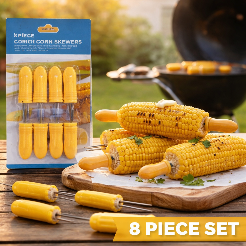 Set de 8 Pinchos para Mazorca 89477 Selecto