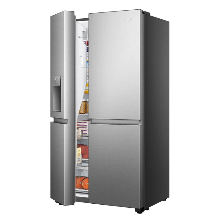 Refrigeradora Side by Side 22.9p3 con Dispensador de Agua y Hielo Inverter Hisense RS223SV5A HISENSE