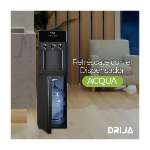 Dispensador de Agua en Garrafón 20L Fría / Caliente / Ambiente Drija Acqua DRIJA