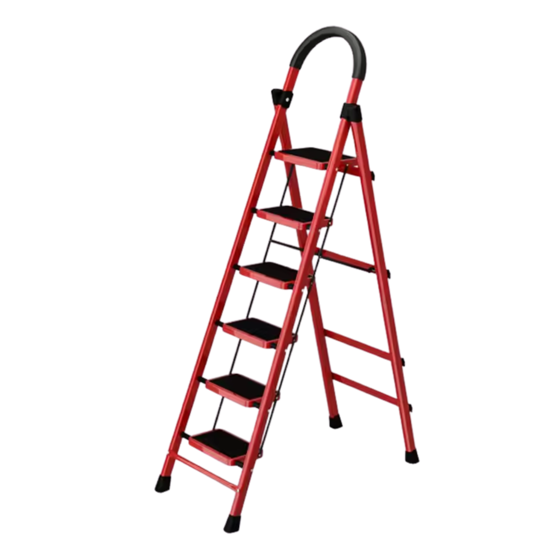 Escalera Plegable de 190cm/74" 6 Escalones XT-6TD