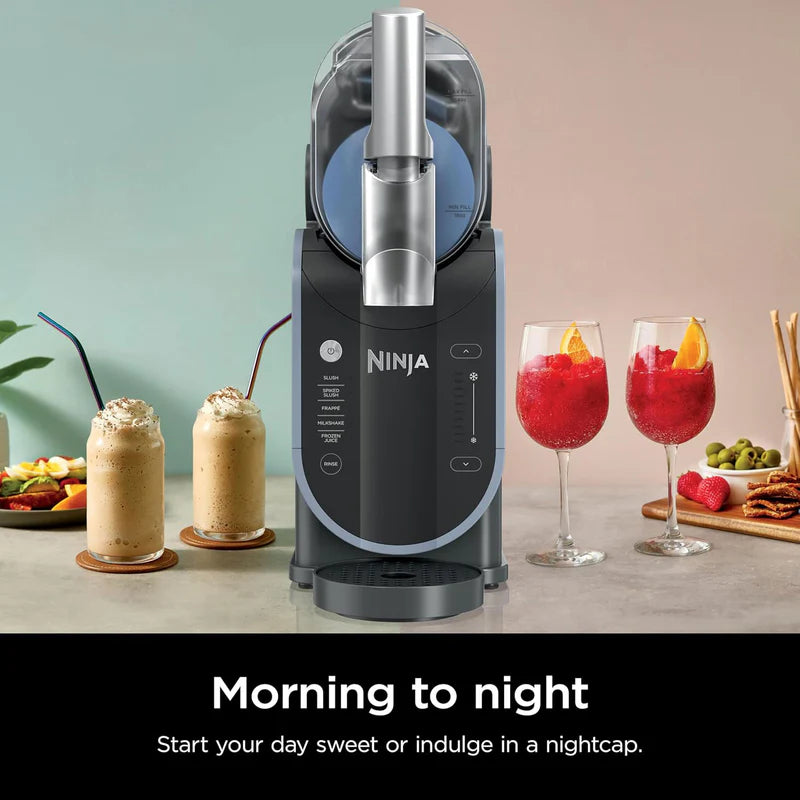 Máquina Profesional Ninja Slushi. Máquina De Bebidas Congeladas Y Granizados De 88 Onzas, 5 Programas Preestablecidos. Ninja FS301LAA NINJA