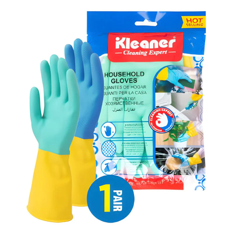 Guantes De Limpieza De Látex Reutilizables (1 Par). GSH019 Selecto