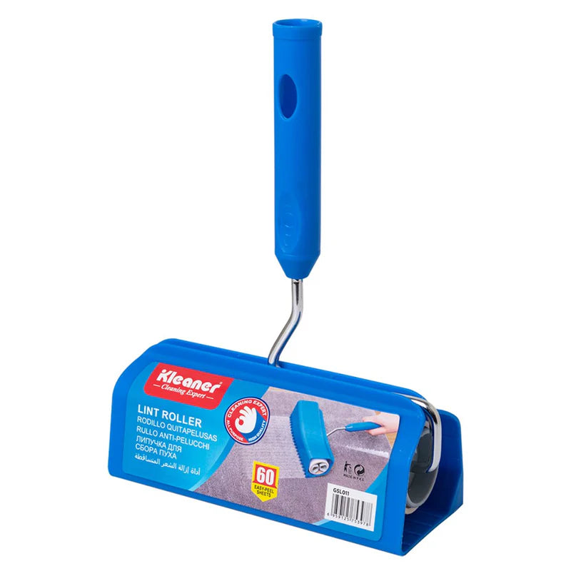 Rodillo Quitapelusas Adhesivo Para Ropa Y Superficies. 60 Hojas. Ancho 16 Cm. Removedor De Pelusas. GSL011 Kleaner