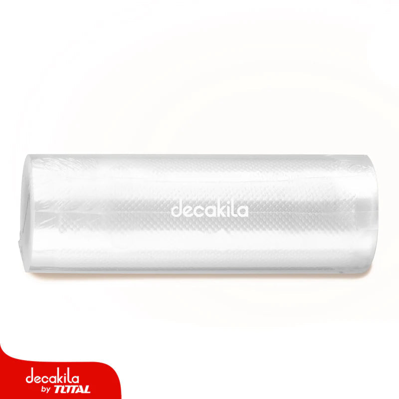 Rollos De Envasado Al Vacío Tamaño: 15 X 500Cm Libre De BPA Ideal Para Selladores Al Vacío. KMTT076W DECAKILA