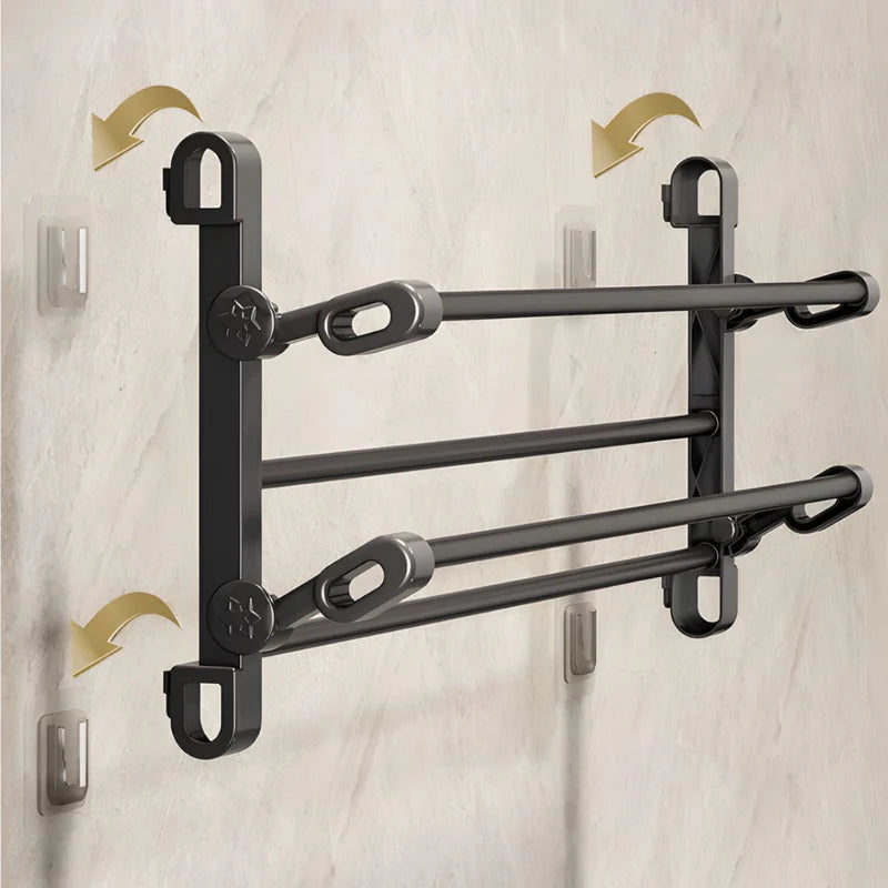 Zapatera De Pared Plegable 65X29cm. Organizador De Zapatos De 2 Niveles. Estante De Almacenaje Para Hogar. TU323 Selecto