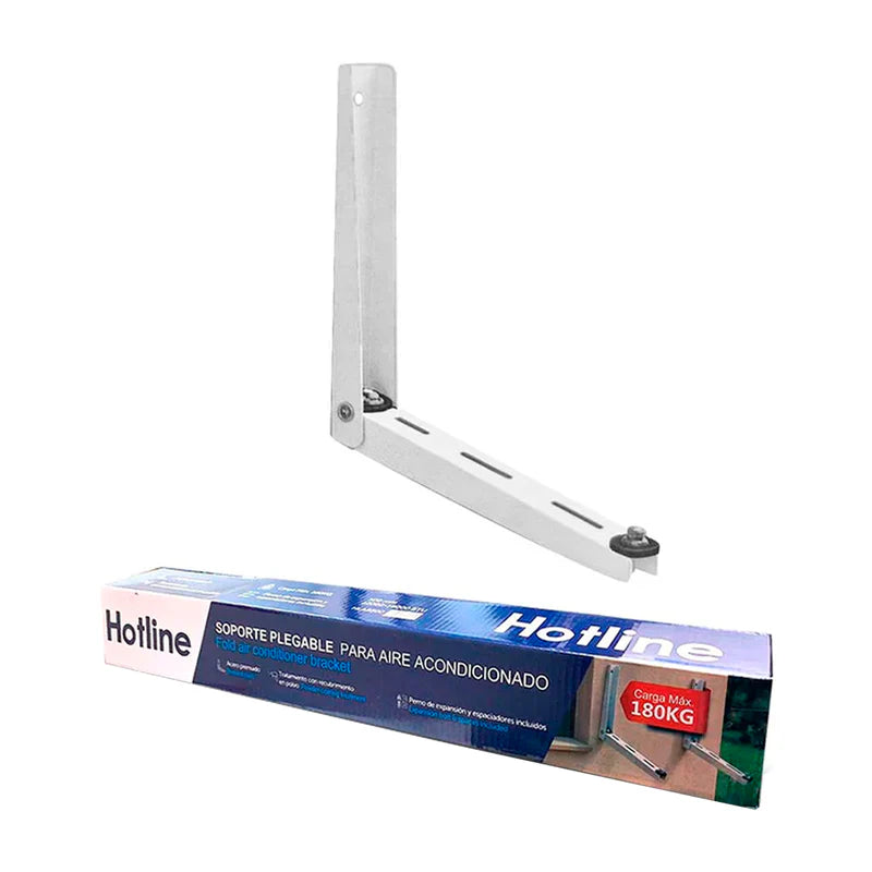 Soporte para Pared Plegable para Compresor de Aire Acondicionado 200kg 24K y 36K Hotline HLAB550 Hotline