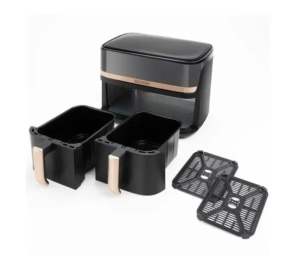 Freidora de Aire Doble Cesta 9L Purifry 9 Funciones en 1 Black and Decker AFBD92-1BDLA BLACK + DECKER