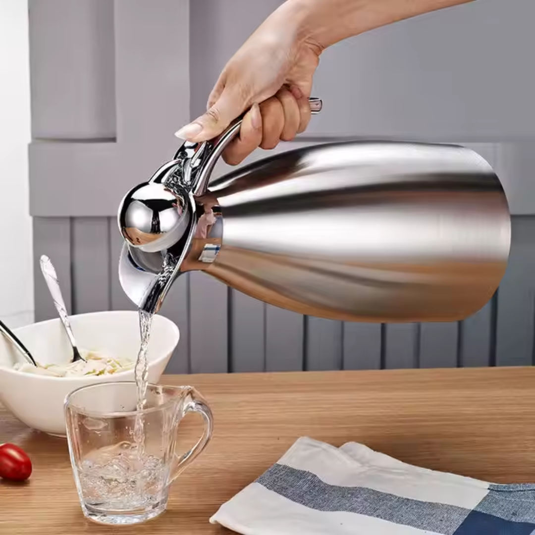 Jarra Térmica de Acero Inoxidable 3 Capacidades Disponibles