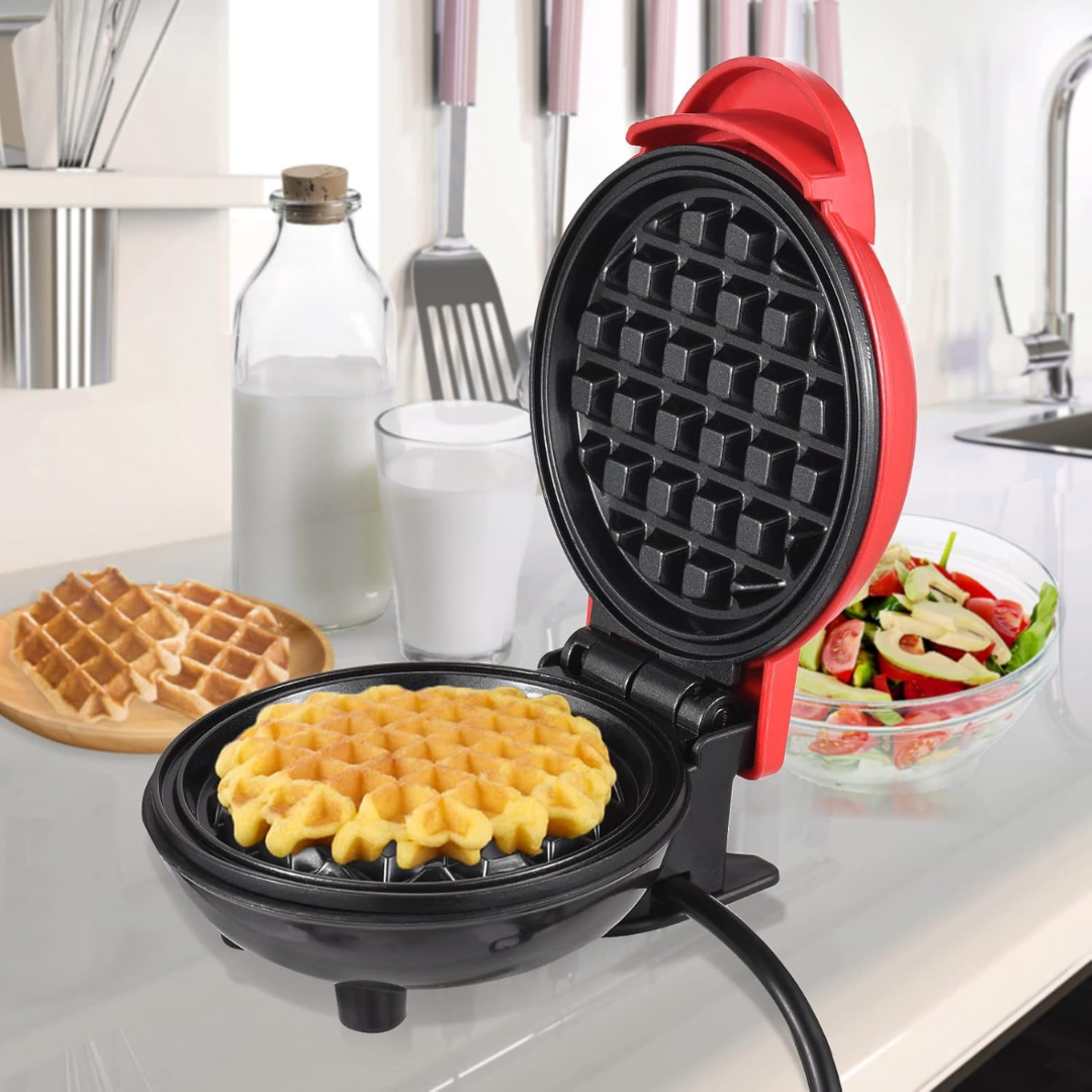 Mini Waflera Eléctrica 550W Lotus LT-9847 Waffle. Wafflera. LOTUS