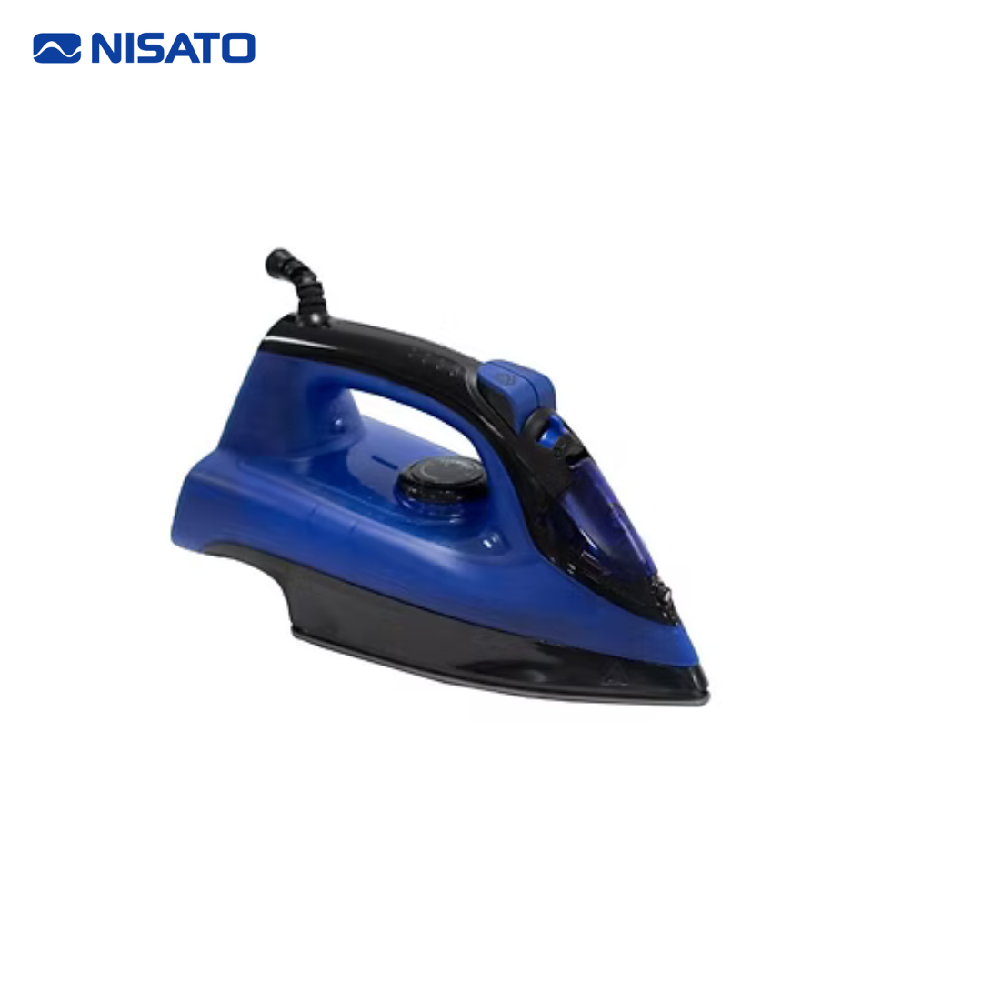 Plancha de Ropa a Vapor Azul/Negro Nisato NPL-203BBSW