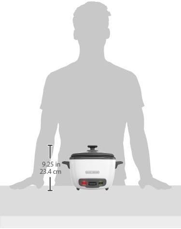 Mini Olla Arrocera Eléctrica para 3 Tazas Black and Decker RC503