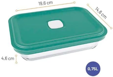 Envase de Vidrio con Tapa 0.75L Marinex SM400072676N Marinex