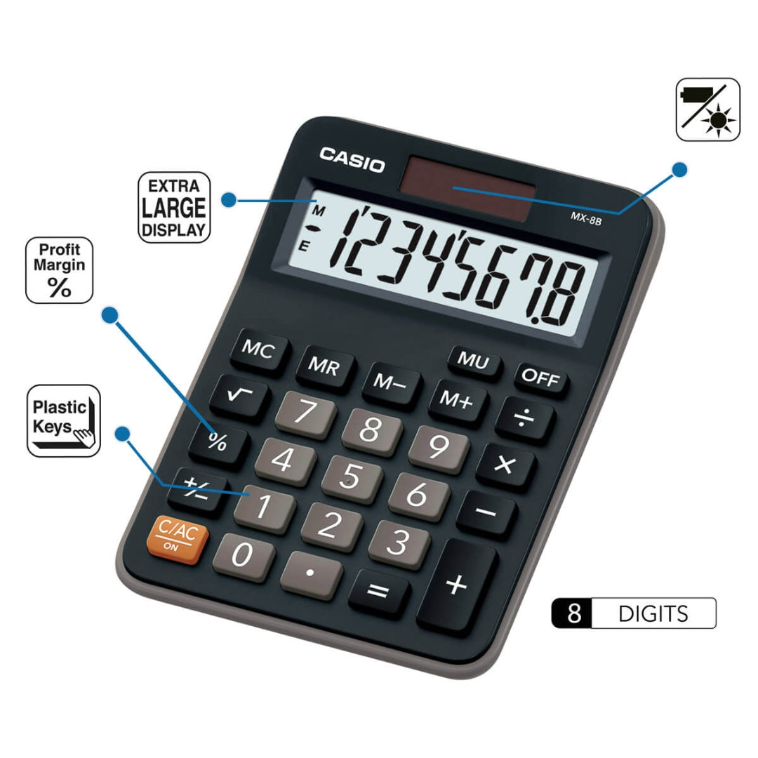 Calculadora Casio MX-8B CASIO