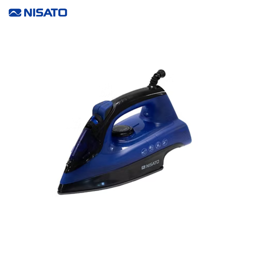 Plancha de Ropa a Vapor Azul/Negro Nisato NPL-203BBSW NISATO