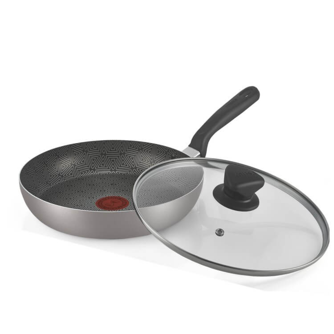 Sartén Antiadherente con Tapa de Vidrio Talent 24cm Imusa 0380900 IMUSA