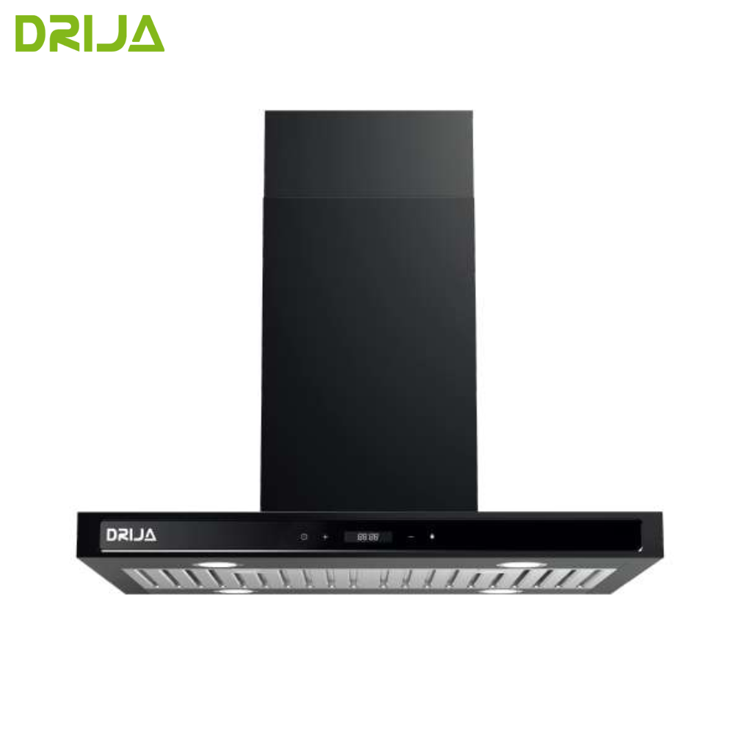 Extractor de Grasa Quadrato Isla 76 Black Drija