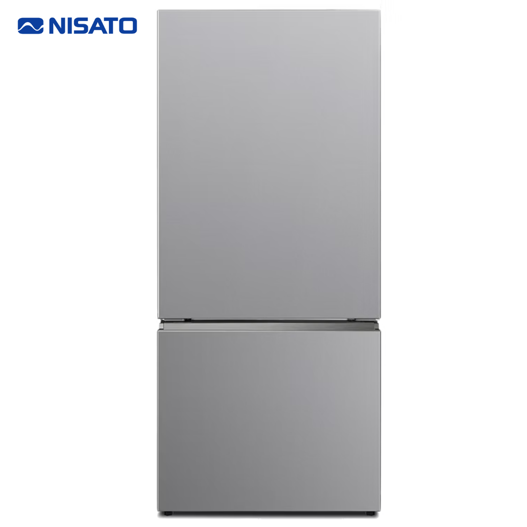 Refrigeradora Silver Pro 509L/18P3 No Frost Inverter Nisato NRF-876BMSK NISATO